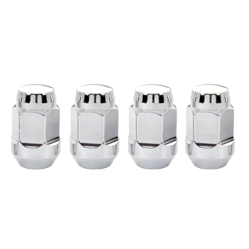 MCGARD 64010 Chrome Bulge Cone Seat Style Lug Nuts (1/2" - 20 Thread Size) - Set of 4
