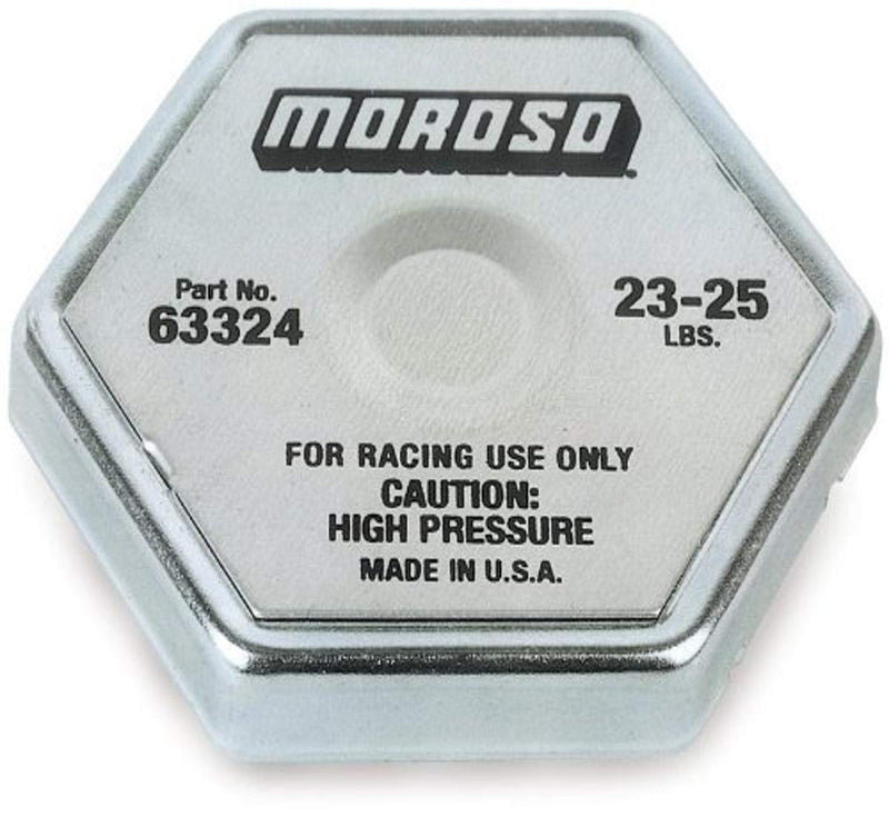 Moroso 63324 24 lbs. Radiator Cap