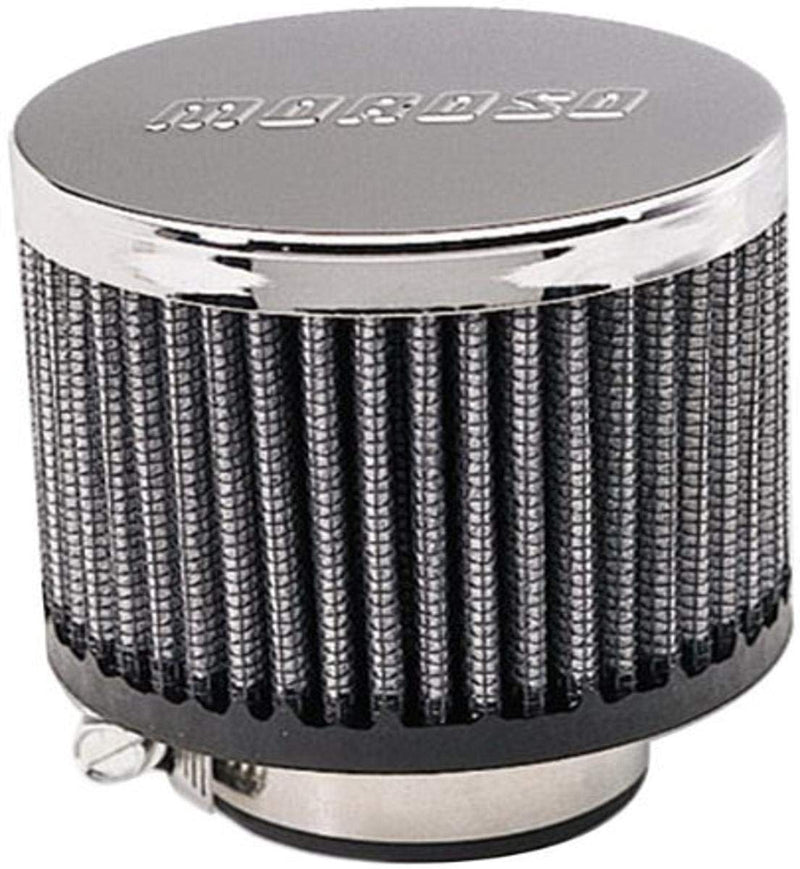 Moroso 68815 VALVE COVER, BREATHER, CLAMP-ON, NO HOOD