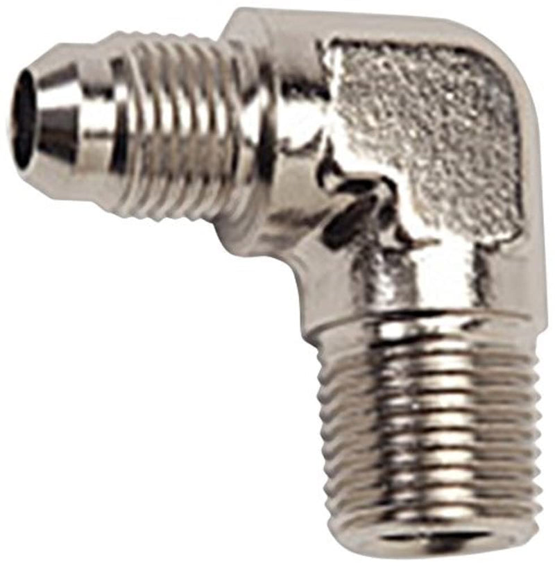 RUSSELL/EDEL 660841 Endura -6AN 90-Degree Flare to 3/8" Pipe Adapter Fitting
