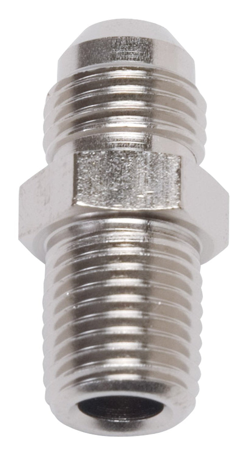 Edelbrock Russell 660451 Endura -6AN Flare to 1/8" Pipe Straight Adapter
