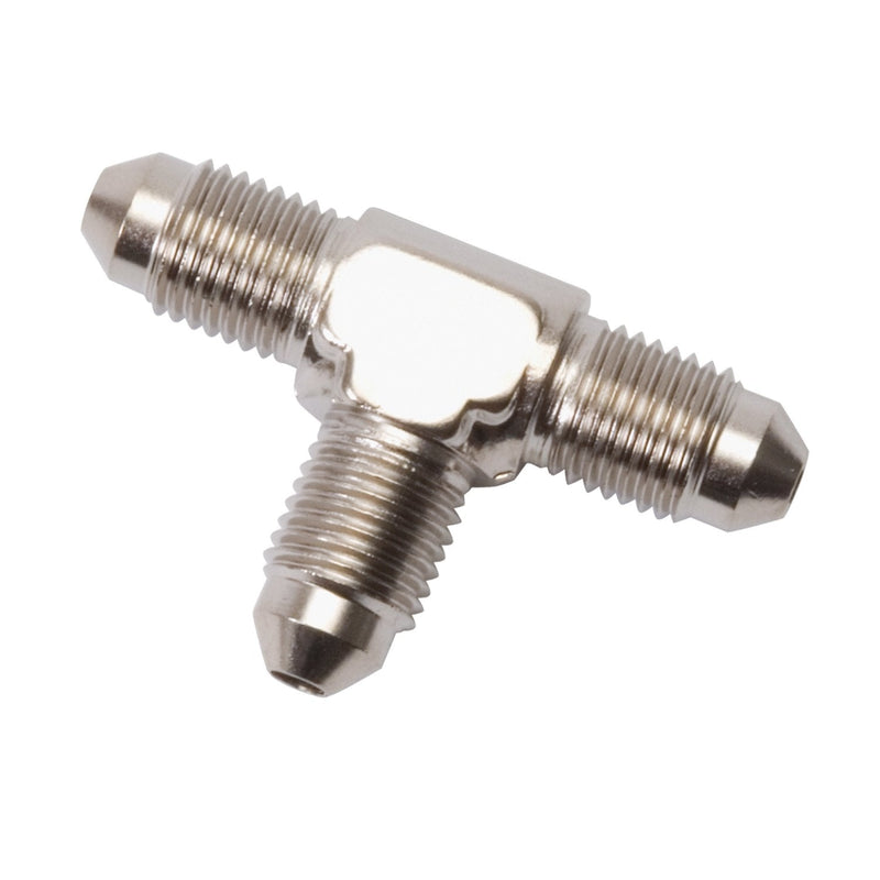 Edelbrock 660991 Endura -3 AN Flare Tee Adapter Fitting