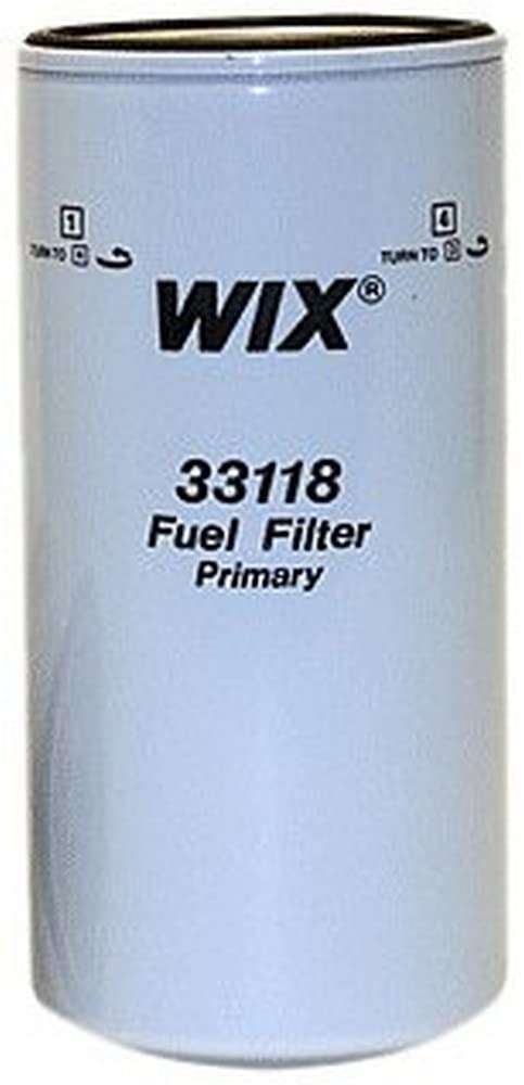 WIX Filters - 33118 Heavy Duty Spin-On Fuel Filter, Pack of 1