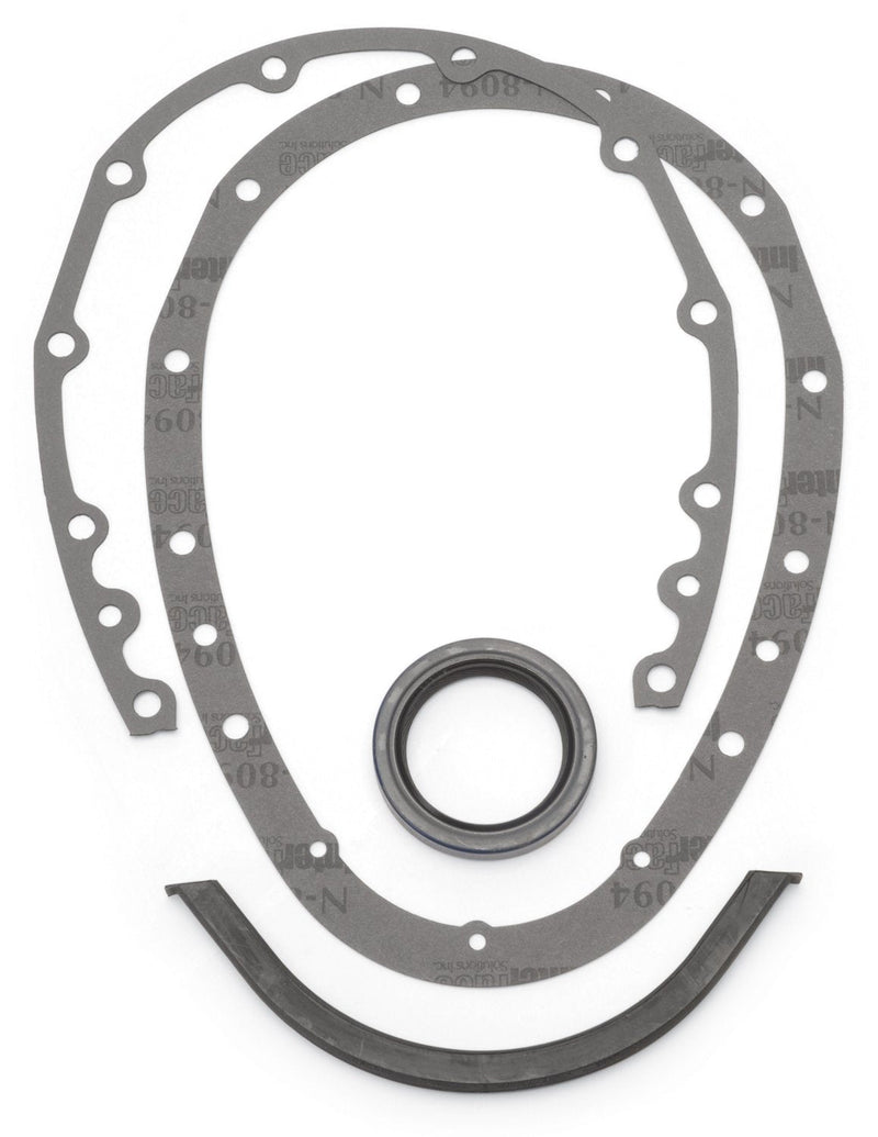 EDELBROCK 4243 Timing Cover Gasket Kit, grey
