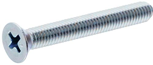 The Hillman Group 101086 10-24-Inch x 3-Inch Flat Head Phillips Machine Screw, 100-Pack
