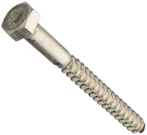 Hillman 832040 5/16 x 3-Inch Stainless Steel Hex Lag Screws, 25-Pack