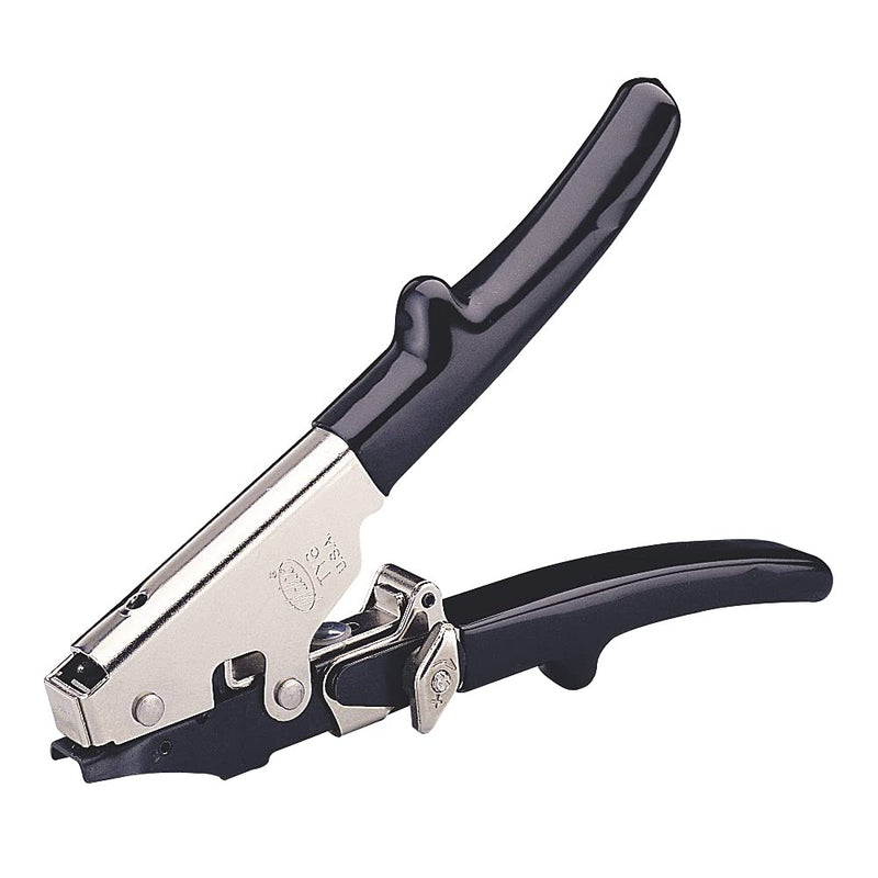 Malco TY6 Flex Duct Cable Tie Tensioning Tool – Auto Cut-Off, Adjustable Tension Knob | 125 & 175 lb Nylon Ties | Hardened Steel, Nickel Chrome | HVAC Flex Duct Installation