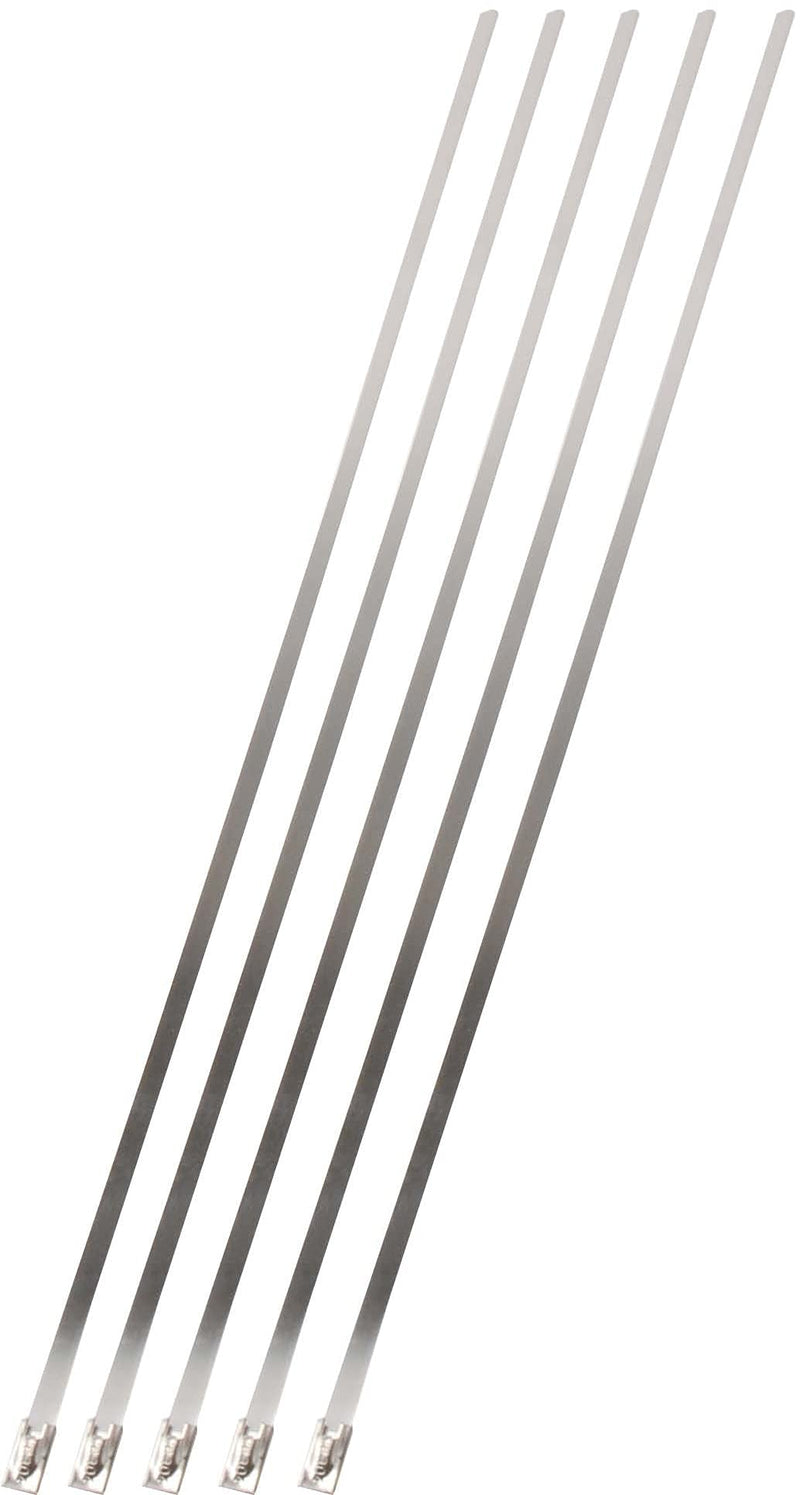 Design Engineering 010202 14" Stainless Steel Locking Ties (Pack of 5) 14" (Pack of 5)