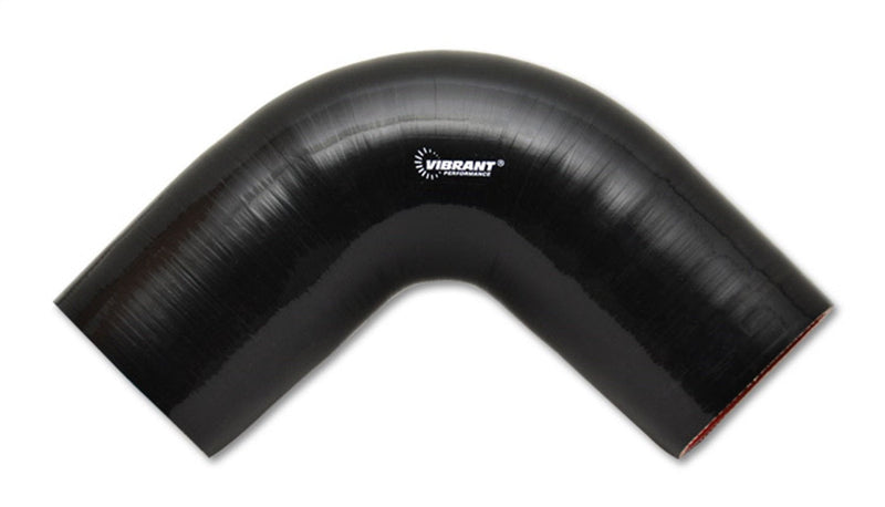 VIBRANT Performance 2742 Black 4 Ply 90 Degree Elbow