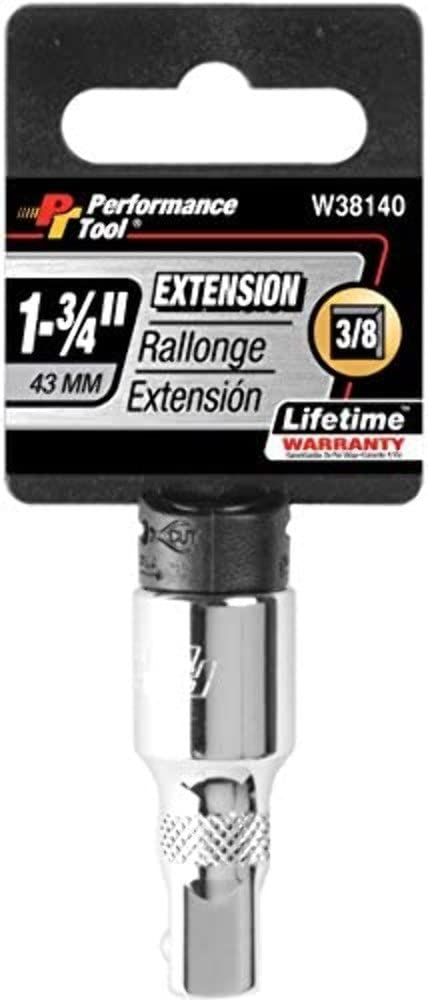 Performance Tool W38140 3/8-Inch Drive Extension Bar, 1-3/4 1-3/4" Extension Bar
