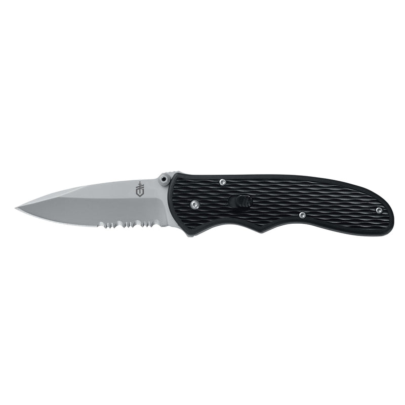 Gerber Gear FAST Draw Pocket Knife, EDC Assisted Opening Folding Knife, Serrated Edge 3"