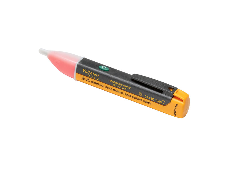 Fluke 1AC II VoltAlert Non-Contact Voltage Tester, Pocket-Sized, 90-1000V AC, Audible Beeper, CAT IV Rating 1AC-A1-II, 90-1000V