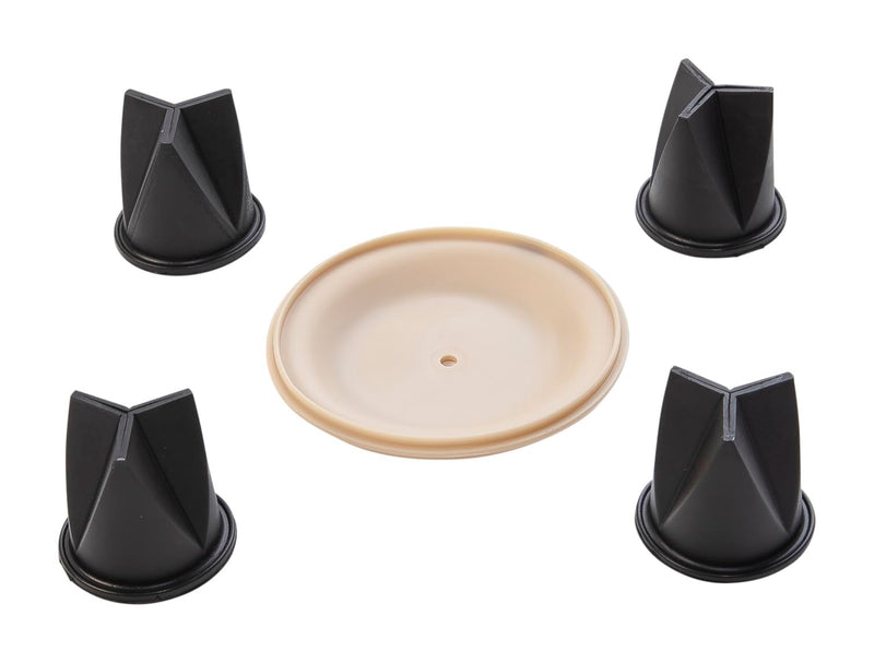 Whale Gulper Toilet Pump Service Kit, Black/White | AK1557