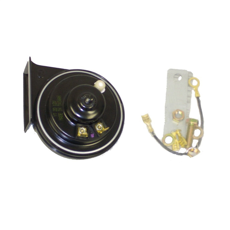Omix-Ada Omix | 17249.01 | Horn, Low Pitch | OE Reference: 5758484 | Fits 1976-1995 Jeep CJ / Wrangler YJ