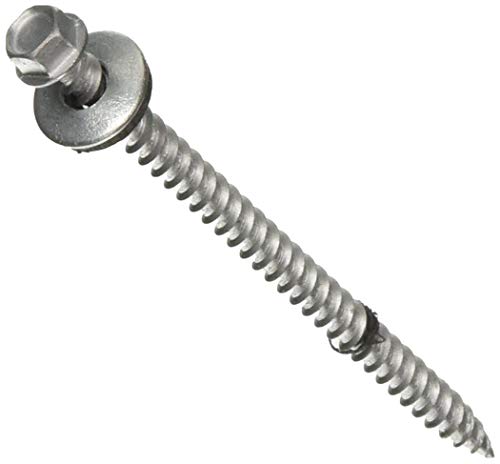 The Hillman Group 560911 10-Inch x 3-Inch Self Piercing Sheeter Pole Barn Screw, 50-Pack