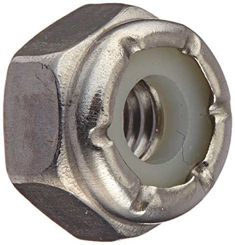 Hillman 829754 10 by 32-Inch Stainless Steel Nylon Insert Locknut, 100-Pack