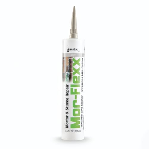 Mor-Flexx Textured Caulk, Gray, 10.5 oz (Pack of 1)
