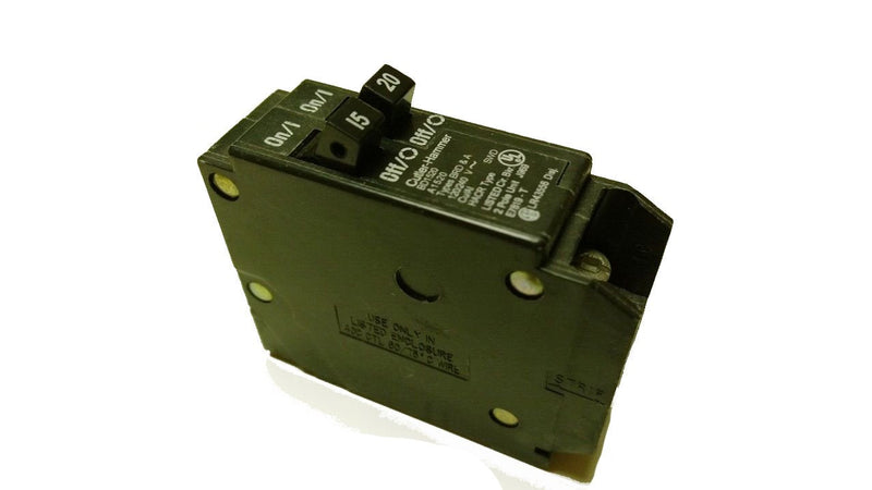 Eaton Corporation BD1520 Duplex 15/20A Circuit Breaker