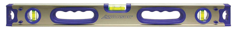 Swanson Tool IBX240 24-Inch I-Box Level (Silver) 24" IBOX® Level 24" (inches)