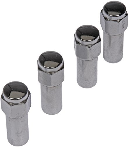 Dorman 711-102 Wheel Nut Chrome Crager Sat Mag 7/16-20, 4 Pack