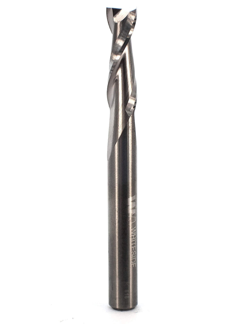 Whiteside RU2075 Spiral Upcut Straight Router Bit: 1/4 Inch Cutting Diameter, 1/4 Inch Shank, 3/4 Inch Cutting Length