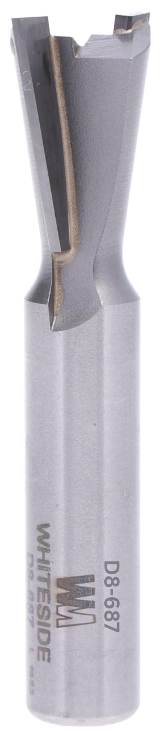 Whiteside Router Bits D8-687 Dovetail Bit with 11/16-Inch Large Diameter, 1-Inch Cutting Diameter and 1/2-Inch Shank