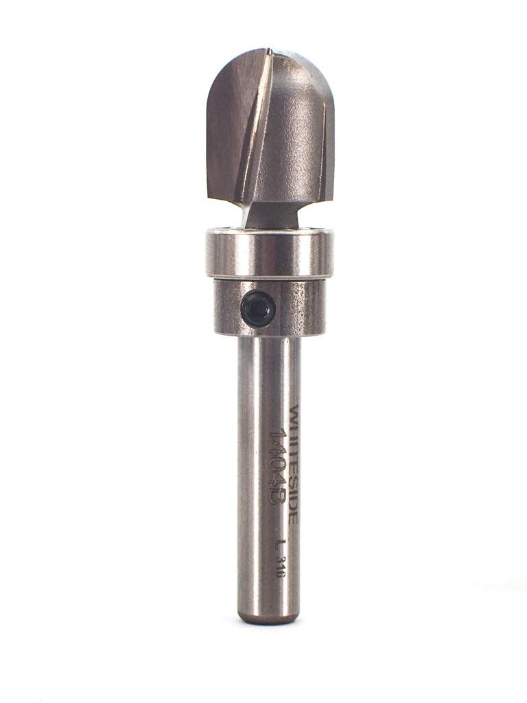 Whiteside Router Bits 1404B Round Nose Bit with Bearing