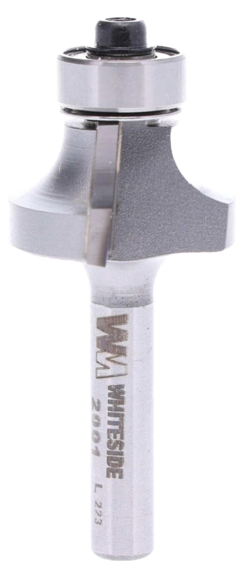 Whiteside 2001 Roundover Router Bit: 1/4 Inch Radius, 1 Inch Large Diameter, 1/4 Inch Shank, 1/2 Inch Cutting Length
