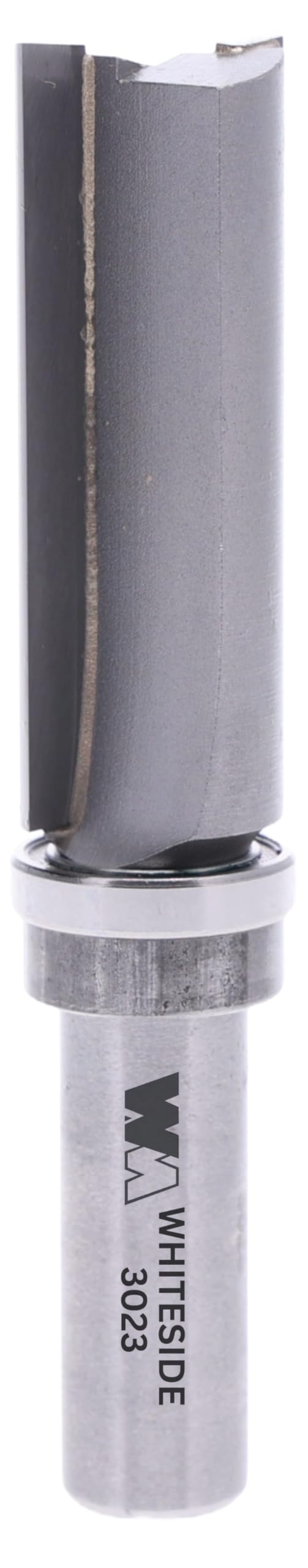 Whiteside 3023 Template Straight Router Bit: 3/4 Inch Cutting Diameter, 1/2 Inch Shank, 2 Inch Cutting Length, B19 Ball Bearing