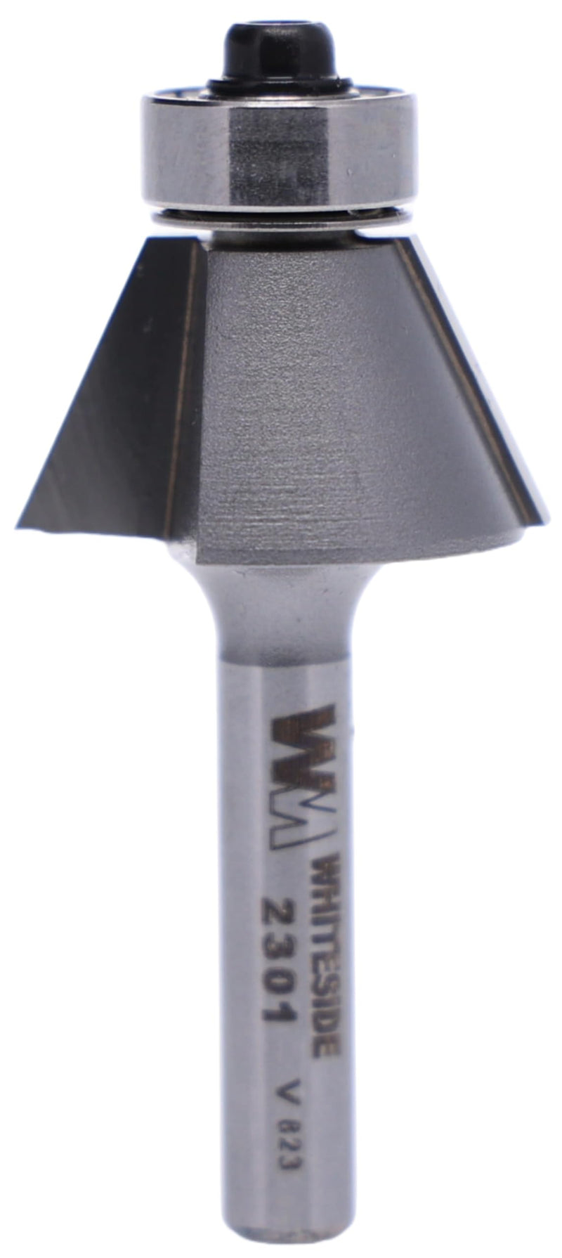 Whiteside Router Bits 2301 Edge Bevel Bit with 25-Degree 9/16-Inch Cutting Length