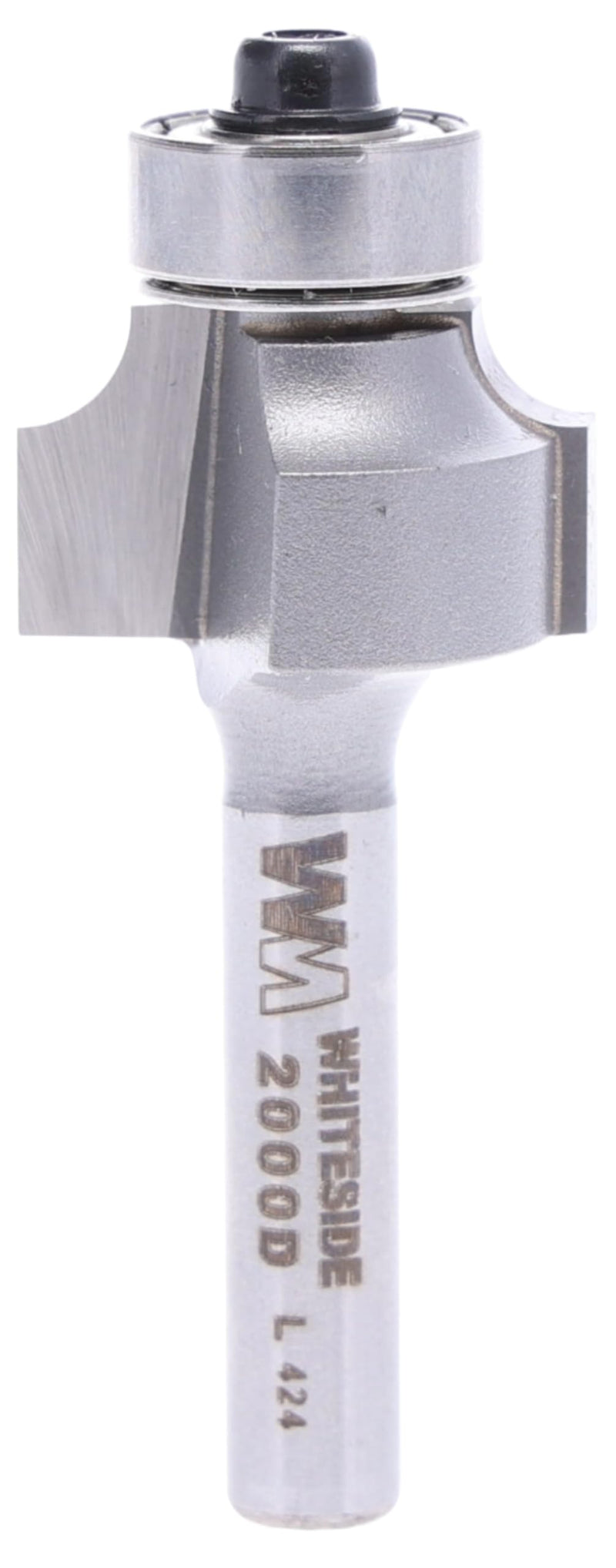 Whiteside Router Bits 2000D Round Over Bit with 5/32-Inch Radius, 13/16-Inch Large Diameter and 1/2-Inch Cutting Length