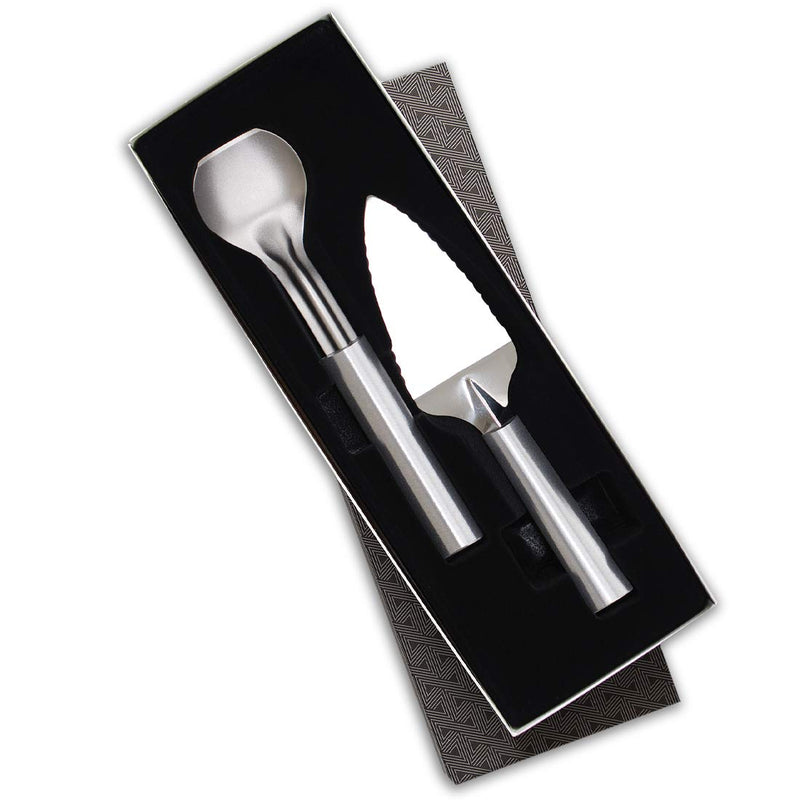 Rada Cutlery Pie A'La Mode Gift Set, Silver Handles