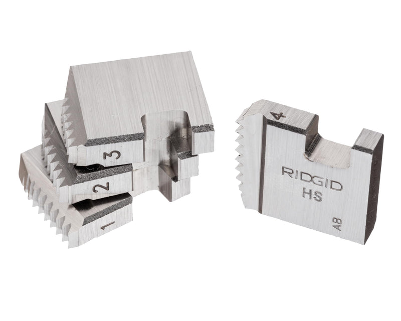 Pipe Thread Die, 3/4 In, HSS, 4 Pc
