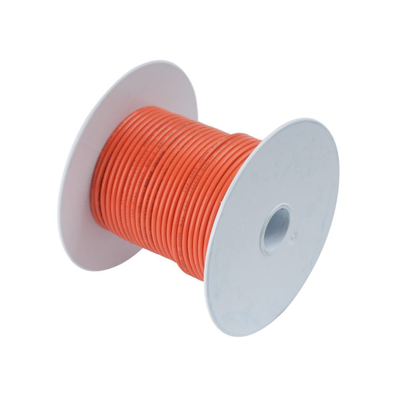 Ancor 104510 Marine Grade Electrical Primary Tinned Copper Boat Wiring (14-Gauge, Orange, 100-Feet)