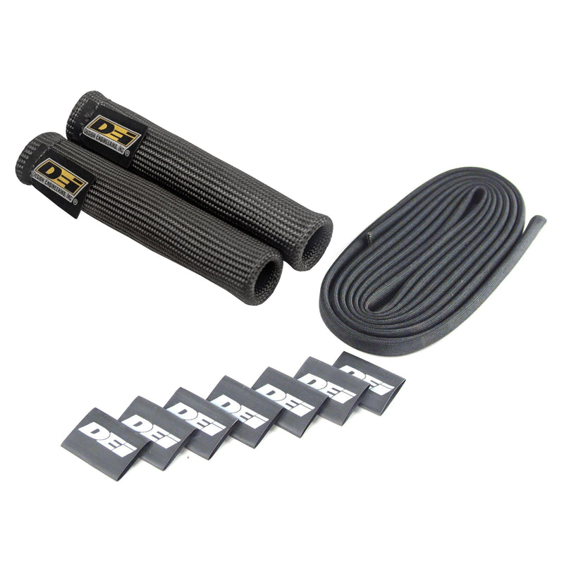 Design Engineering 010711 Protect-A-Boot and Wire Black 2-Cylinder Kit for Spark Plug Boot and Wire Protection