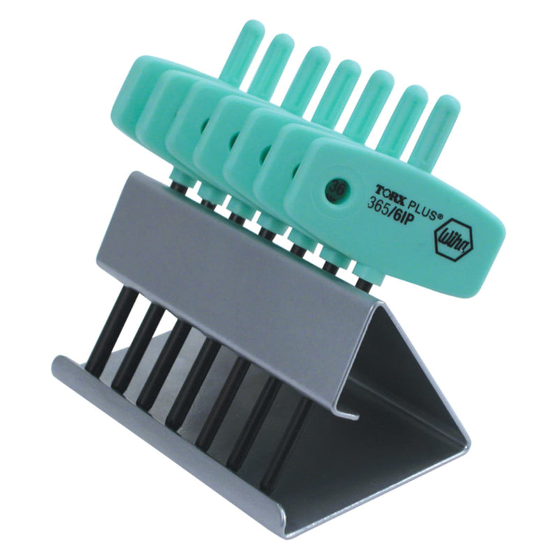 Wiha 36592 7-Piece Wing Style Plus Set With Stand