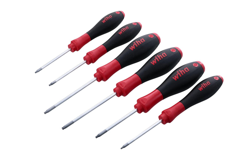 Wiha 36296 6-Piece Torx Plus Screwdriver Set