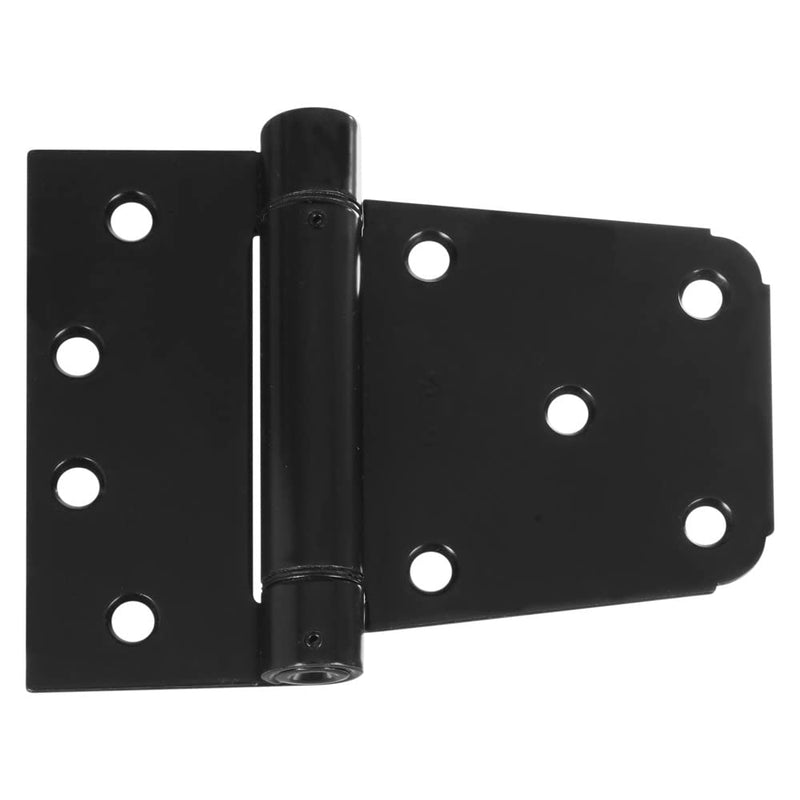 National Hardware N342-774 N342774 HNG SPR GTE BLK 3-1/2 Gate Hinge , 3-1/2", Black