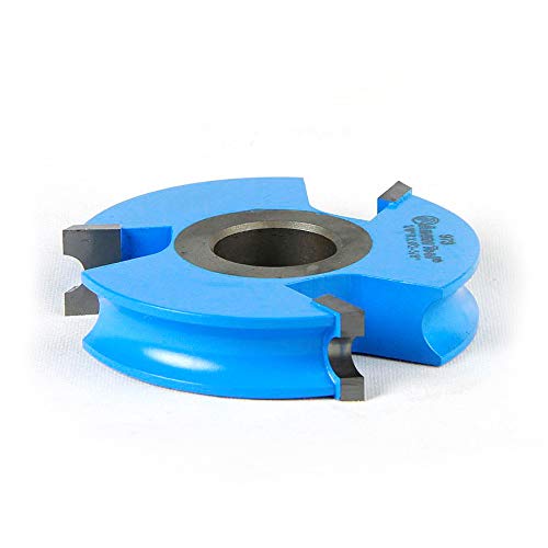 Amana Tool - 973 Carbide Tipped 3-Wing Bullnose 1/8 Radius x 1/4 Bead Radius x 2-5/8 Dia x 1/8 x 1/4 x 2-5/8