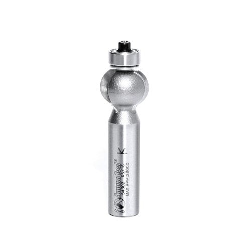 Amana Tool - 54302 Carbide Tipped Edge Fluting 5/16 Radius x 3/4 Dia x 1/2 Shan 5/16 Radius x 3/4 Dia x 1/2 SHK