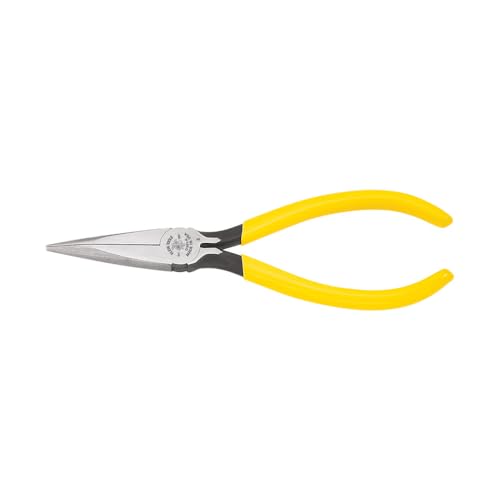 Klein Tools D301-6 Pliers, Standard Needle Nose Pliers, 6-Inch
