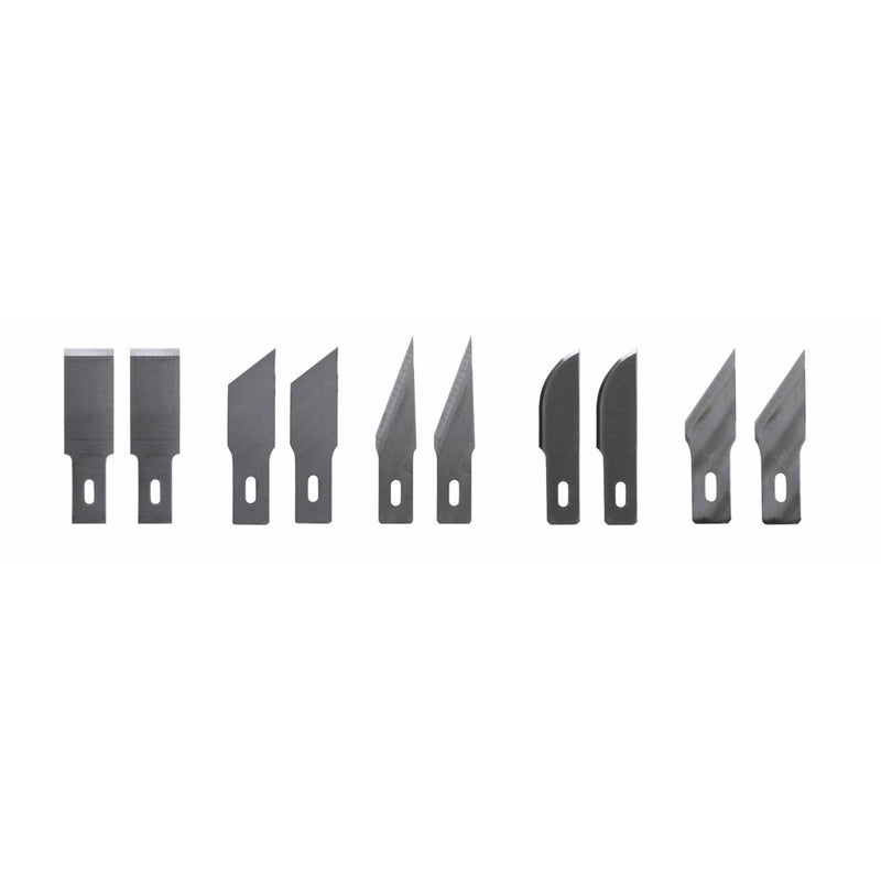 Wiha 43097 Assorted Blades for Universal Scraper - 10 Pack