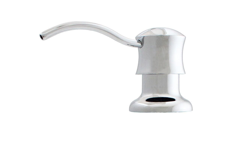 Keeney K612PC Premium Style Soap or Lotion Dispenser with Large Capacity Bottle (16 oz.), Polished Chrome 10 oz.