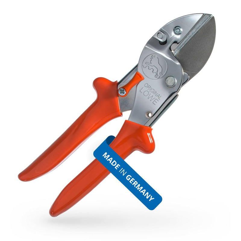 [AUSTRALIA] - Original LÖWE Professional Anvil Pruner Garden Tools 1.104 | Robust & Sharp Hedge Trimmer | Use As Pruners, Garden Shears, Heavy Duty Handheld, Pruning Shears for Gardening | Made in Germany