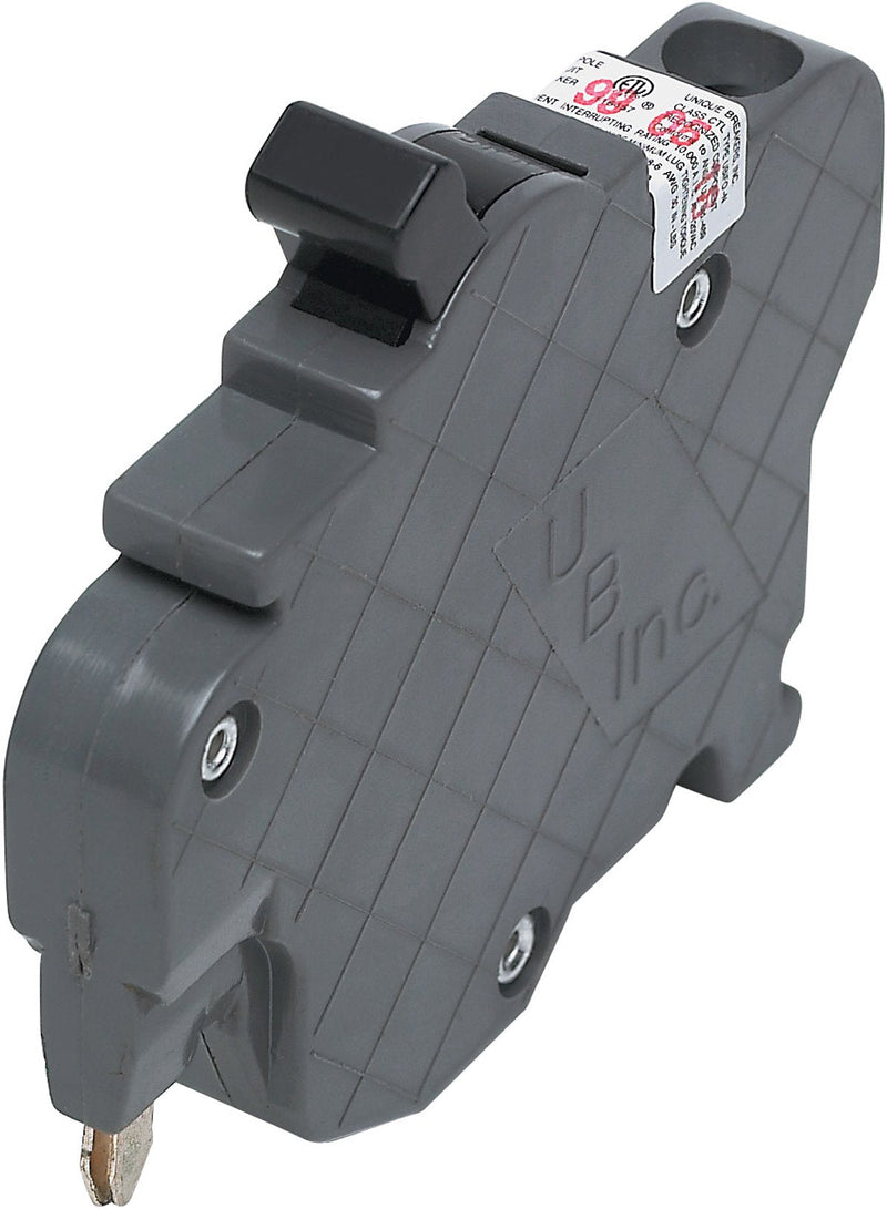 Connecticut Electric UBIF030N-Newly Manufactured Federal Pacific Electric Stab-Lok NC130 Replacement One Pole 30 Amp Thin Series Circuit Breaker, Gray Grey