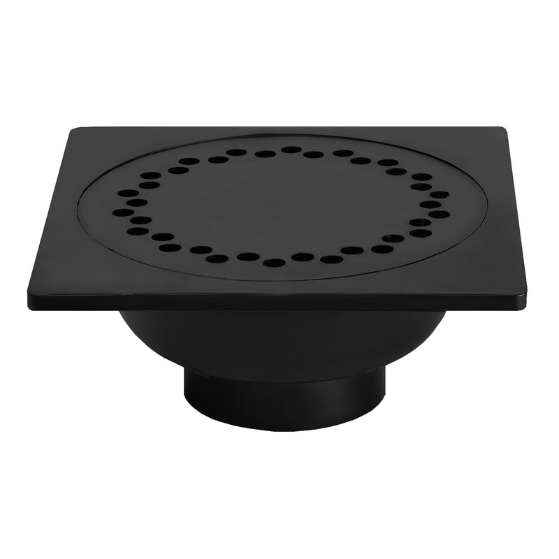 Oatey 43632 Abs 9" x 9" Bell Trap Drain, 3" or 4", Black 3" or 4"