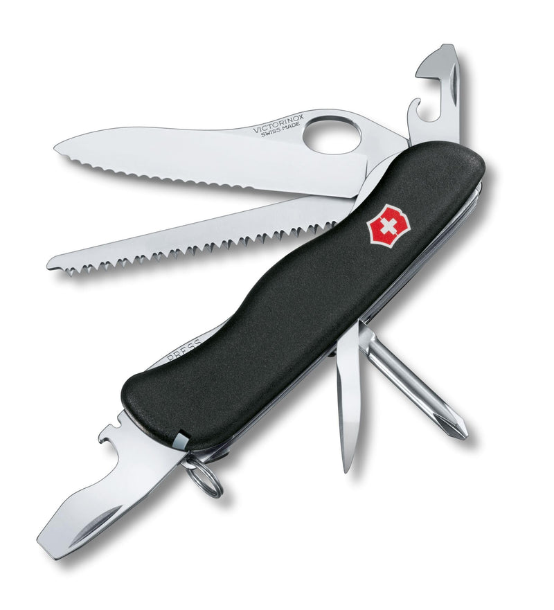 Victorinox Swiss Army One-Hand Trekker Multi-Tool Pocket Knife Black