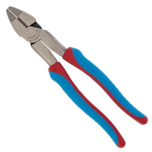 Channellock Lineman's Pliers 369CB - Hi-Leverage Round Nose - 9.5 In