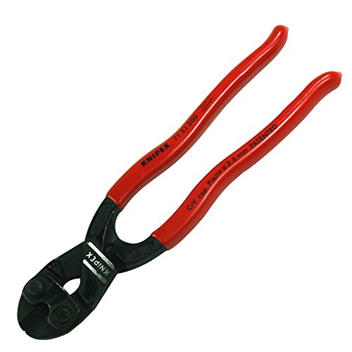 KNIPEX 71 31 200 CoBolt Compact Bolt Cutter With Notched Blade, 8-Inch