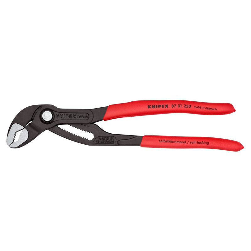  [AUSTRALIA] - KNIPEX Tools 87 01 250 Cobra Water Pump Pliers,10-Inch 10 inches